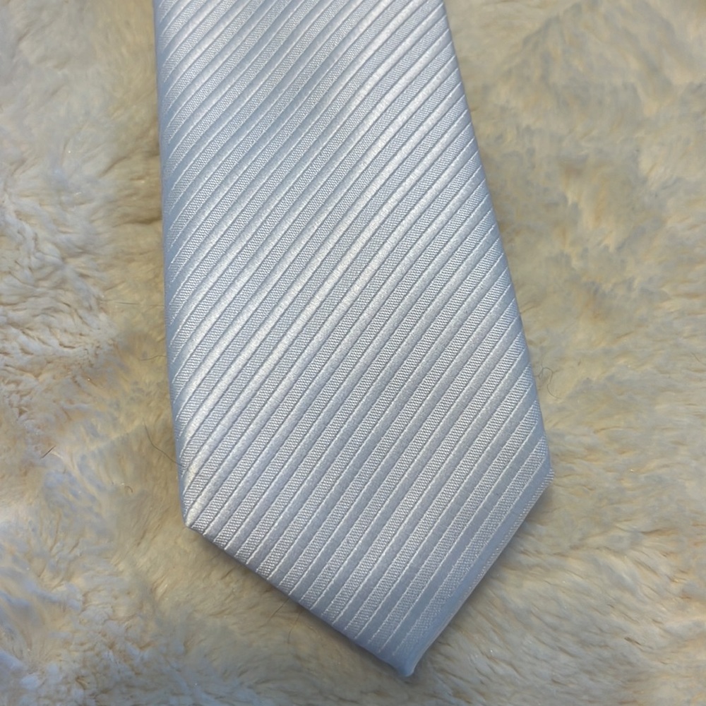 NWT Men’s Egara White Tie - Picture 2 of 3